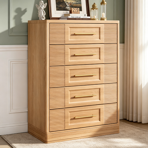 5 Drawer Solid Wood Dresser
