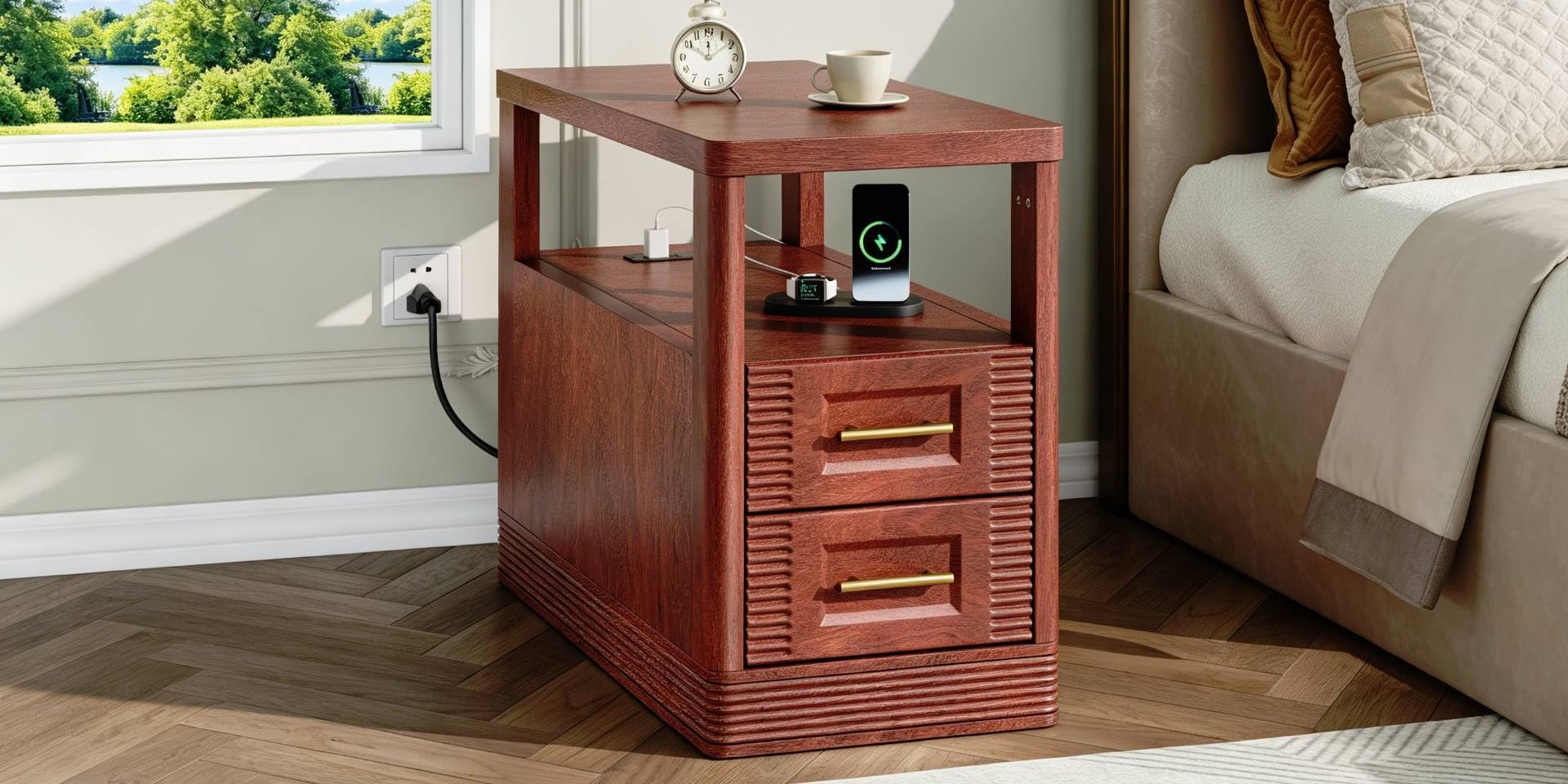 Mahogany dresser size and colour options